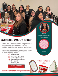 WVN Holiday Bash Candle Workshop