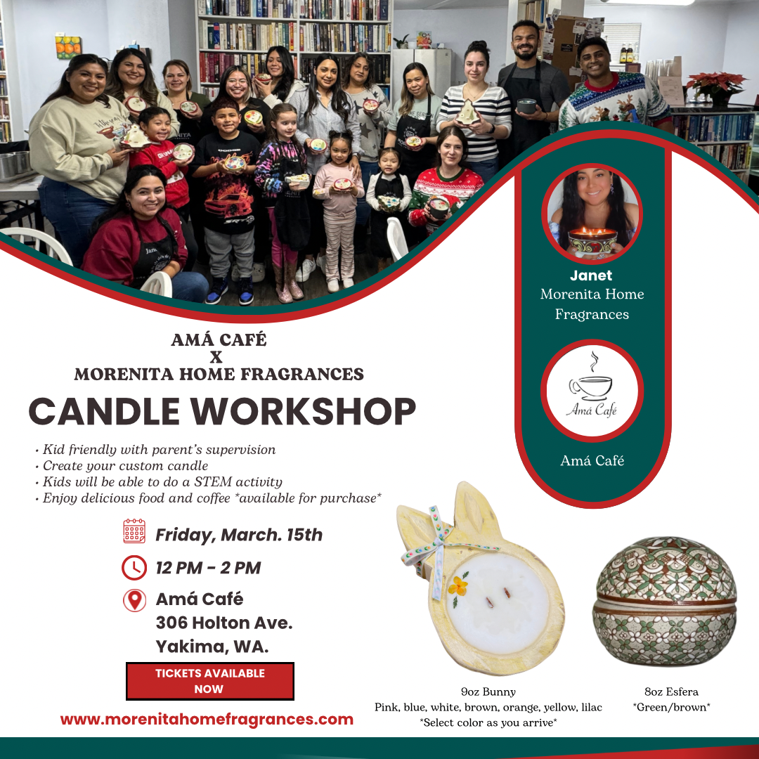 Amá Café’s Candle Workshop